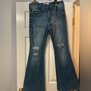 Kancan-flare distressed NWT jeans
